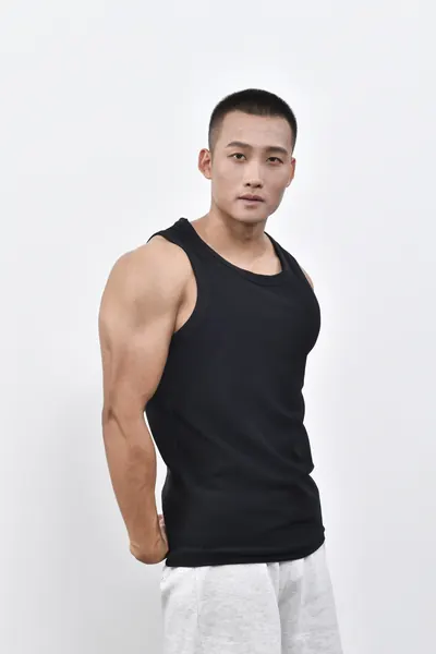 健身教练动作展示与形象实拍